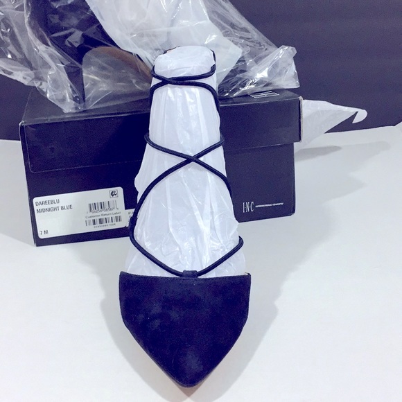 NWOT INC International Concept Daree Leather Heels - Picture 3 of 7